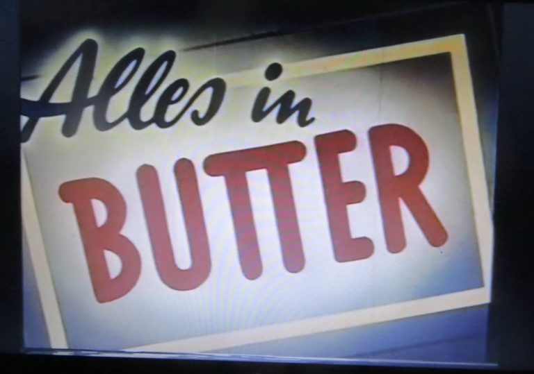 Alles in (der) Butter!